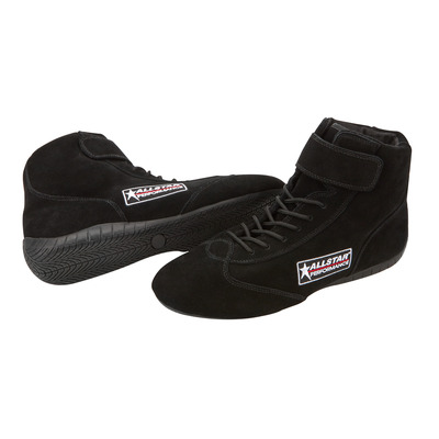 [ALL919100] CLOSEOUT -Driving Shoe Mid-Top SFI 3.3/5 Suede Outer Fire Retardant Cotton Inner Black Size 10 Pair ALL919100
