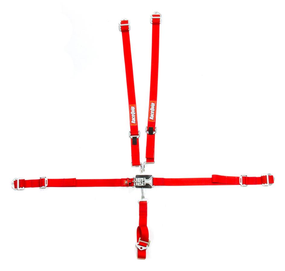RaceQuip  - 5pt Harness Set Jr LL Red
