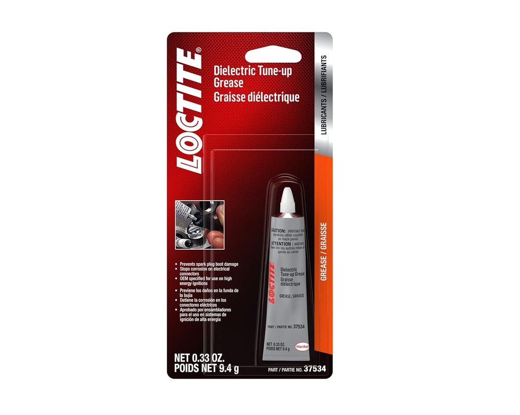 -Dielectric Grease for Automotive: Provides Moisture-Proof Barrier Prevents Voltage Leakage For High-Energy Ignition Systems 0.33 oz. Tube TAP37534