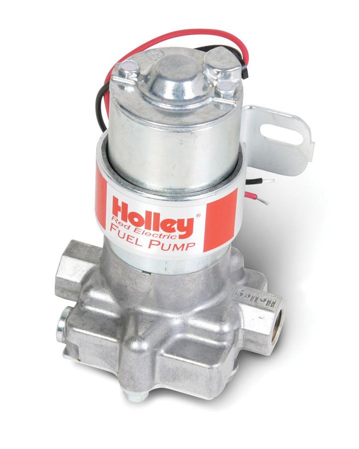 -Holley Electric Fuel Pump Street Red - 12-801-1