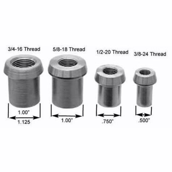 -Coleman Tube End - 1/2" - 20 - RH - 3/4" ID - 15585