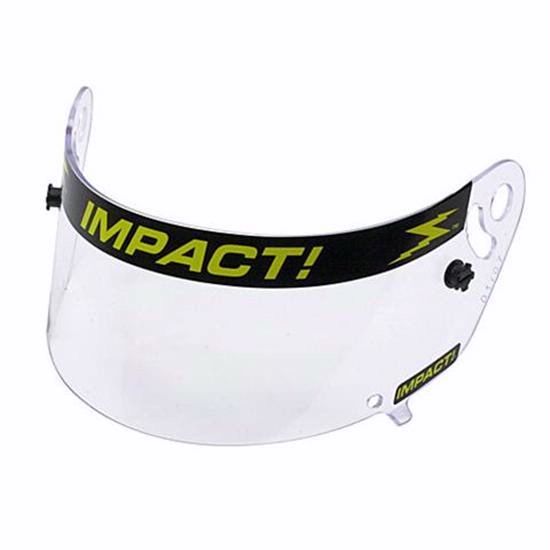 -Impact Racing Clear Shield - Fits Vapor & Charger Helmets - 12100901