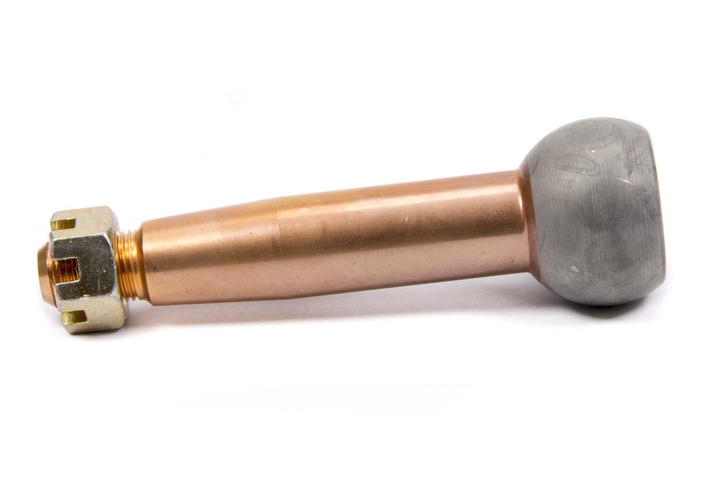 -Ball Joint Stud, 1.500 in/ft Taper, 4.315 in Long, Plus 0.5 in Extended Length, 1.625 in Ball, 5/8-18 in Thread, Steel, Copper Plated, Each HWE22445