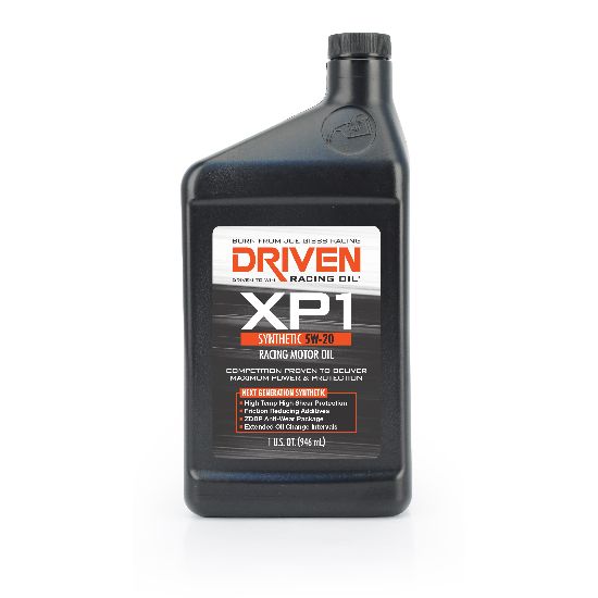 -Driven Racing Oil -  XP1 SAE 5W-20 (quart) - 00006