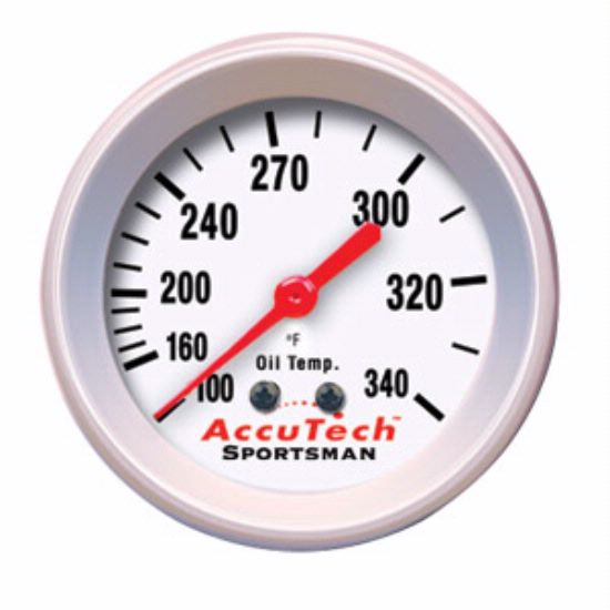 -Longacre AccuTech Sportsman Oil Temp Gauge - 46520