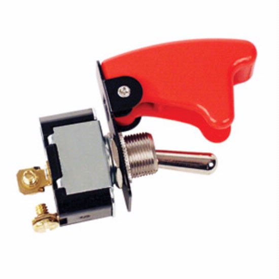 Longacre Ignition Switch w/flip-up cover and 2 terminals - 45470