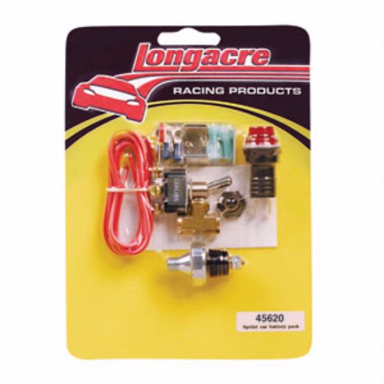 -Longacre Sprint Car Battery Pack Complete Kit - 45620