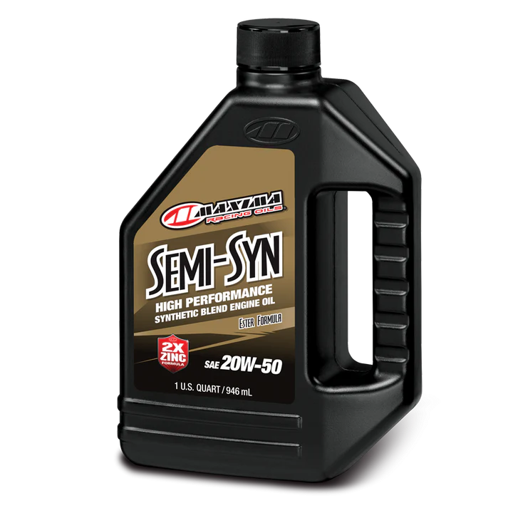Maxima Semi-Syn 20W-50 Synthetic Blend Oil 1 Quart - 39-35901BS