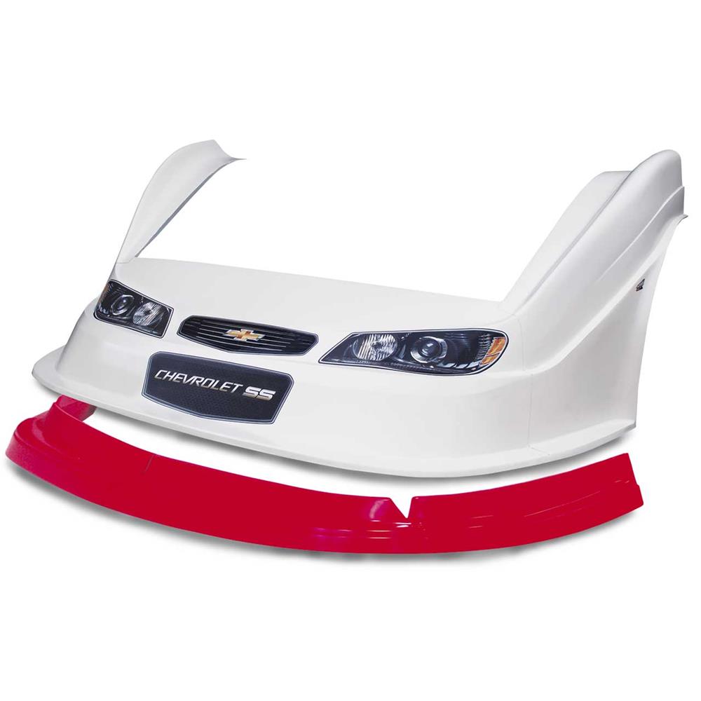 -MD3 Evo Lower 2-Piece Aero Valance RH, Fluorescent Red - M31324RF