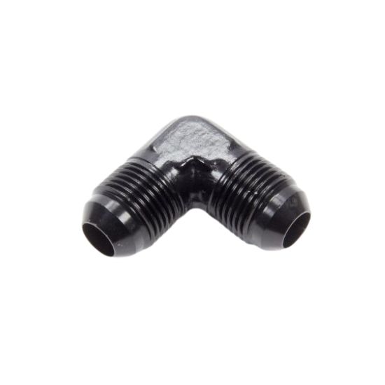 90 Degree Flare Union -10 Black - 2191BLK