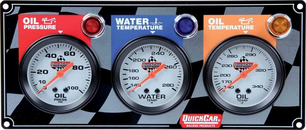 -3 Gauge Panel OP WT OT - 61-6011