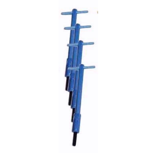 [PRPCG6011] 5-3/8" Valve Cover Blue T-Bar Wing Nut - G6011