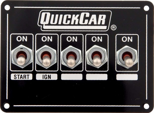[QRP50-7731] -Ignition Panel Single  With Acc Switches - 50-7731