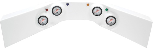 [QRP61-6024] -4 Gauge Molded Dash OP WT OT FP