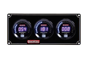 [QRP67-3012] -Digital 3 Gauge Panel OP WT FP - 67-3012