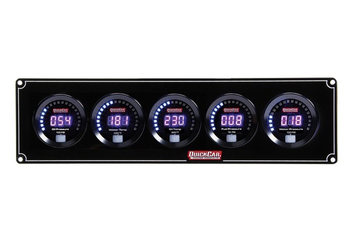 [QRP67-5036] -Digital 5 Gauge Panel OP WT OT FP Wp - 67-5036