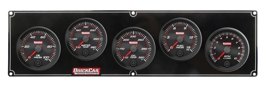 [QRP69-4251] -Redline 4 1 Gauge Panel OP WT OT FP With 2 5 8 Tach - 69-4251