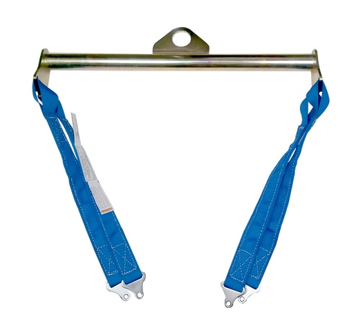 [PIT201] PIT-PAL - Engine Sling 22 in Long Strap Blue Nylon SteeL Cadmium Each