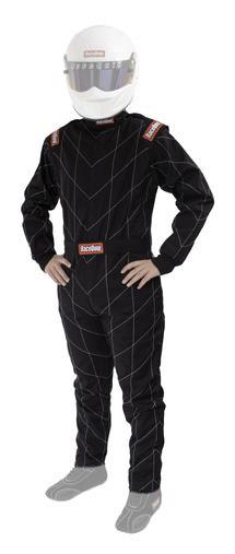 [RQP130905] RaceQuip  - Suit Chevron Black Large SFI 1