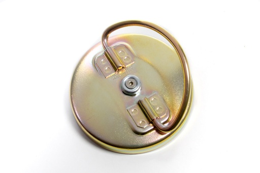 [RJS30164] Fuel Cell Filler Cap, Vented, Twist Lock, Bail Style, Steel, Cadmium, Each - 30164