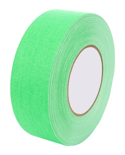 [ALL14265] Gaffers Tape 2in x 150ft Fluorescent Green