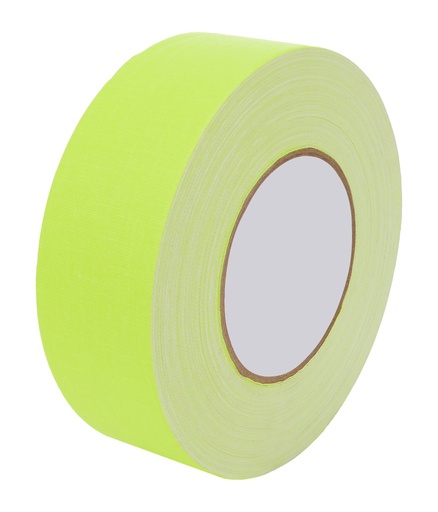 [ALL14268] Gaffers Tape 2in x 150ft Fluorescent Yellow
