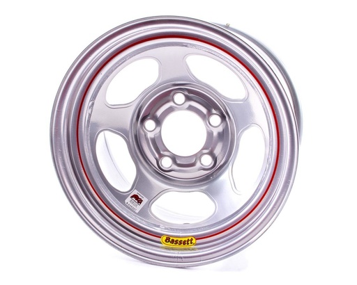 [BAS58A54IS] 15x8 IMCA Silver Inertia  5x5