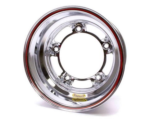 [BAS58SR5C] 15x8 W/5 Chrome Spun