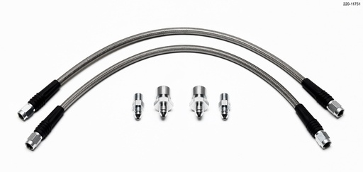 [WIL220-11751] Brake Line Kit Front Miata 95-05 16in