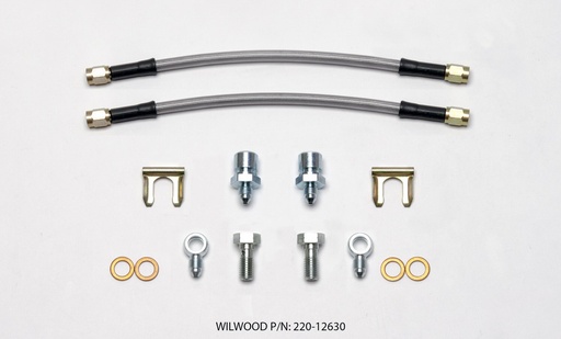 [WIL220-12630] Flexline Kit D154 10in x 3/8-24 IF 10mm Banjo
