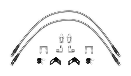 [WIL220-16439] Brake Line Kit 25in x 3/8-24 to 90 Deg.