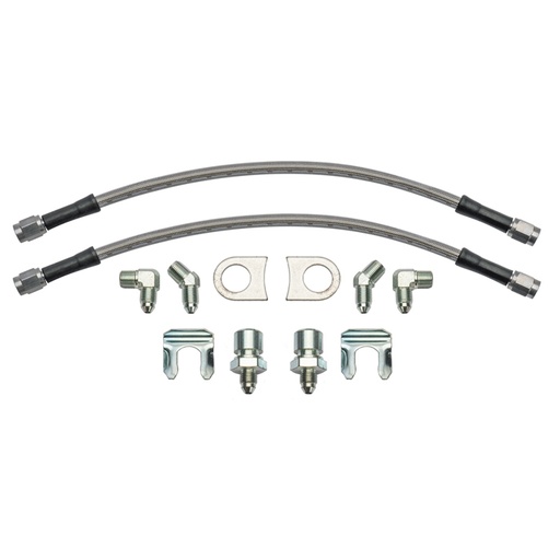 [WIL220-17288] Flexline Kit 12in 3/8-24 to 90 Deg.