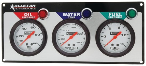 [ALL80092] -3 Gauge Panel ALL OP/WT/FP - 80092