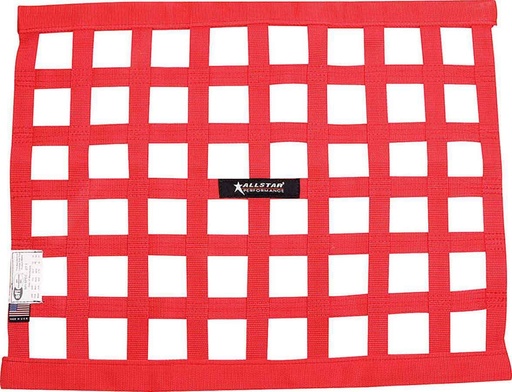 [ALL10287] Allstar Performance - Window Net Border Style 18 x 24 SFI Red - 10287