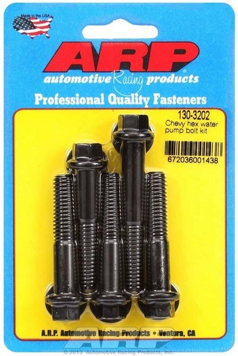 [ARP130-3202] Chevy Water Pump Bolt Kit - 6pt.