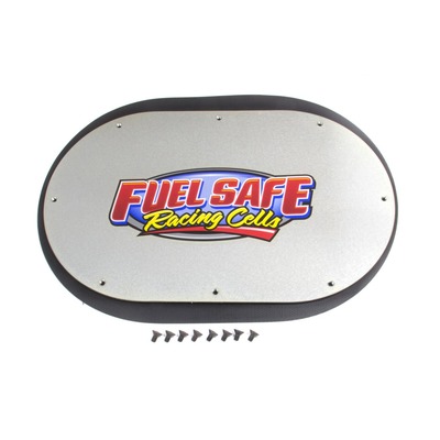 [FUSCP7X12] Tail Tank Cover Plate, 7 x 12 in Oval, Aluminum, Natural, Each FUSCP7X12