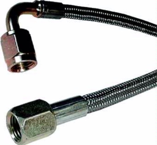 [GOO390448] Goodridge 48" -4AN Str. x -4AN 90 Deg Brake Line - 390448