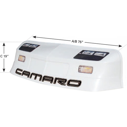 [PEB192040] Camaro Dirt Nose ONLY - (Black) PEB192040