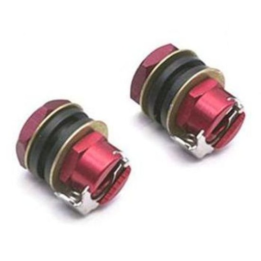 [KWI713-258] -Kwik Change Aluminum Quick Disconnects - Pair - 713-258