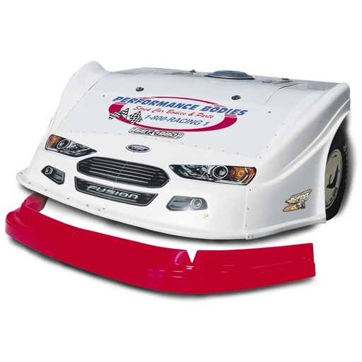 [PEBM11324L] -LEFT VALANCE FLU RED