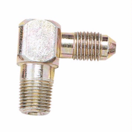 [LGA52-45230] -Longacre 1/8" NPT to #4 AN 90º (oil pressure block fitting) - 45230