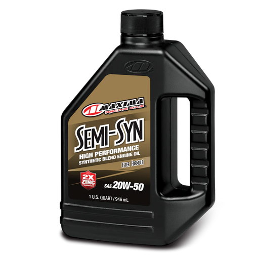 [MRO39-35901BS] Maxima Semi-Syn 20W-50 Synthetic Blend Oil 1 Quart - 39-35901BS