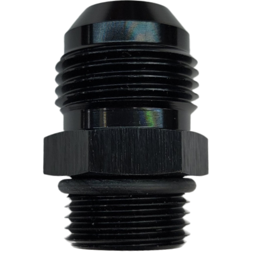 [PRF920-06-08BLK] -8AN to -6AN Adapter With O-Ring Black