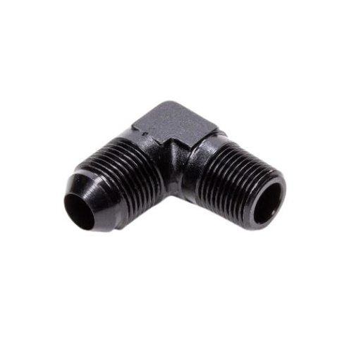 [PRF2630BLK] 90 Degree Male Elbow -10 to 3/4" Black - 2630BLK