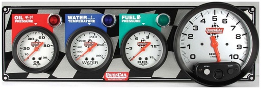 [QRP61-6042] -3 1 Gauge Panel OP WT FP Tach - 61-6042