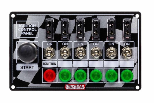 [QRP50-164] -Ignition Panel Fused With Start Button And Lights - 50-164
