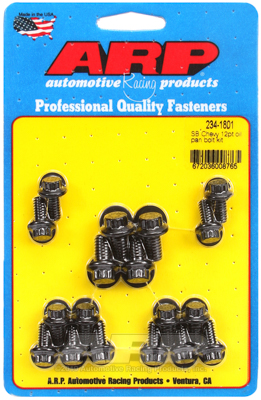 [ARP234-1801] Oil Pan Bolt Kit Chevrolet Small Block 12pt