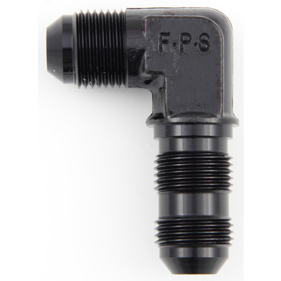 [FRG483306BL] -Fitting Bulkhead 90 Degree 6 AN Male to 6 AN Male Bulkhead Aluminum Black Anodized Each 
FRG483306-BL
