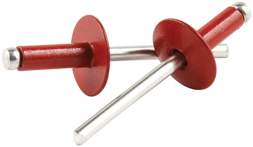 [ALL18164] -Lg Hd Rivet Red Alum 250pk - 18164