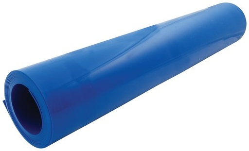 [ALL22440] -Chevron Blue Plastic 10ft x 24in - 22440